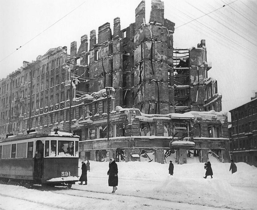 Leningrad Bomb and Artillery Damage Armchair General and